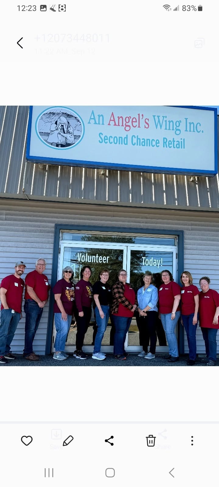 United Way Day of Giving — Second Chance Retail thrift store volunteers