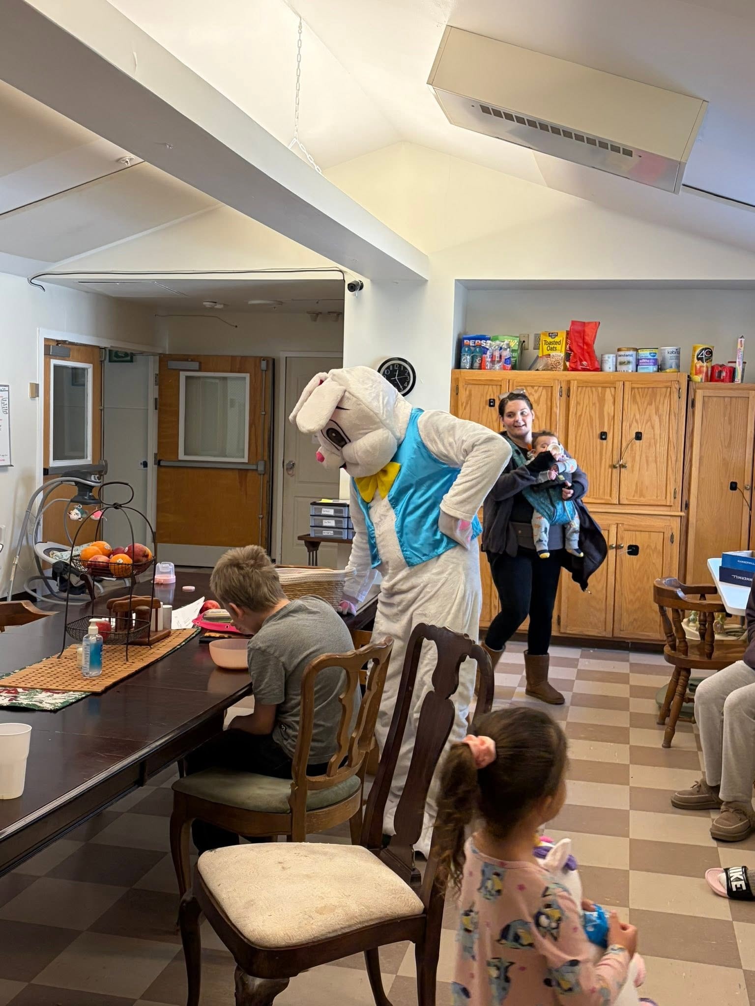 Easter celebration at Falls Family Recovery Home